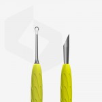 Instrument pentru cuticule cu 2 capete Staleks Pro Uniq PQ-11/2Y